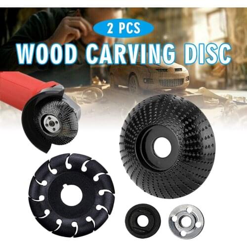 12 Teeth Wood Sanding Blade Shaping Carving Disc Grinding Wheel For Angle Grinder Bore Shaping Sanding Carving Rotary Tool