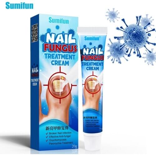 1box Sumifun Nail Care Fungal Nail Treatment Antibacterial Repair Ointment Whitening Toe Anti Infection Nail Repair Cream K10010