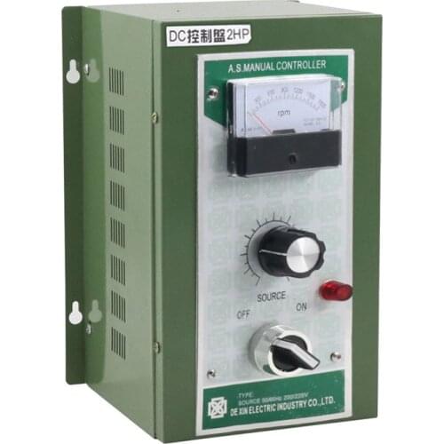 2HP DC speed controller 1500W high power 220V DC motor speed controller motor controller