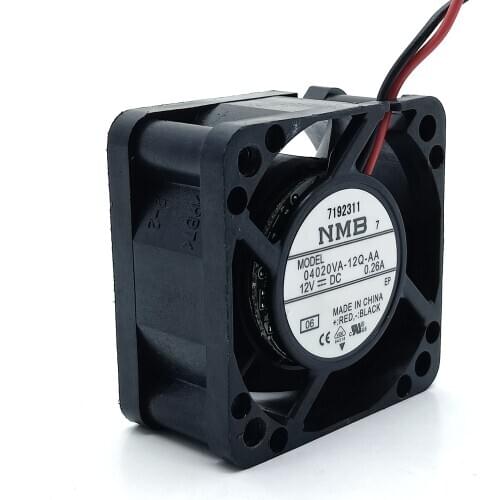 04020VA-12Q-AA For NMB 4020 12V Two Line High Speed Cooling Fan 4cm 0.26A