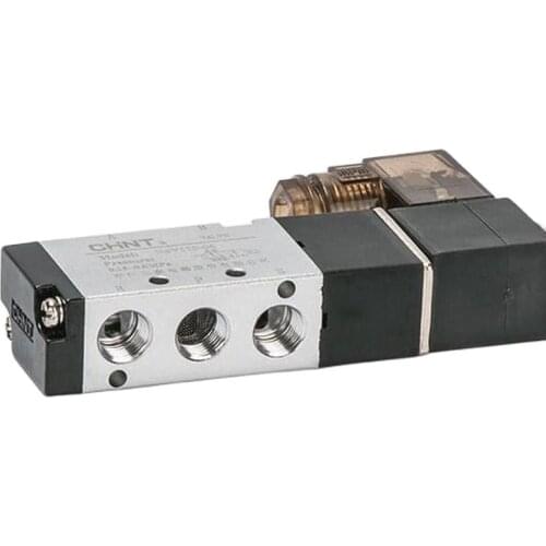 Solenoid valve valve 220v two five-way 24v 12v solenoid valve 4v110-06 electromagnetic reversing valve