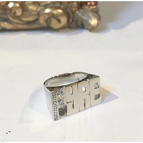 Name Ring Script Custom Ring 18kt &14kt Gold Personalized Ring Jewelry Font for Women for Gift