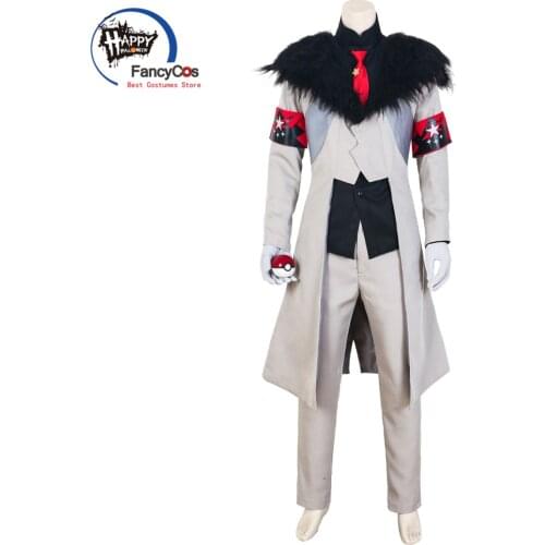 Lear Cosplay Costume King Masters Lear Prince Suit Trainer Halloween Carnival