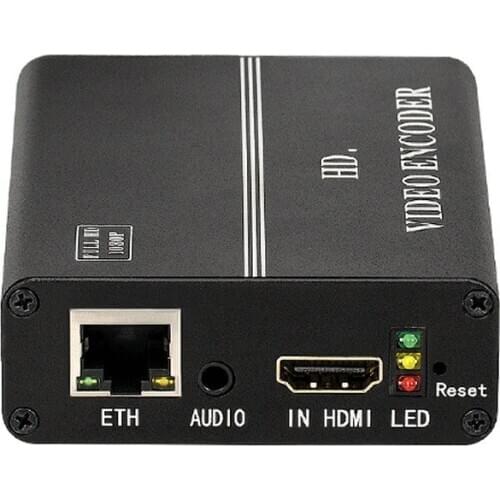 Mini IP Stream HEVC HDMI Encoder IPTV H.264 Hardware HDMI to IP Video Encoder Support HTTP, RTSP, RTMP, UDP, ONVIF,HLS