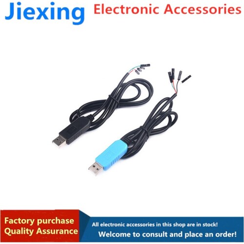 PL2303 PL2303HX/PL2303TA USB To RS232 TTL Converter Adapter Module with Dust-proof Cover PL2303HX for arduino download cable