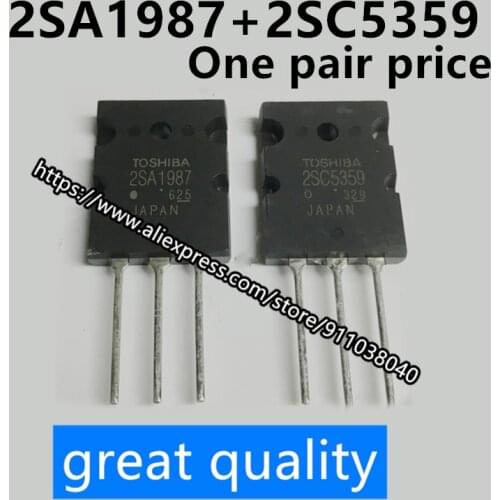 2SC5359 2SA1987 pair price original authentic power triode audio amplifier pairing tube spot