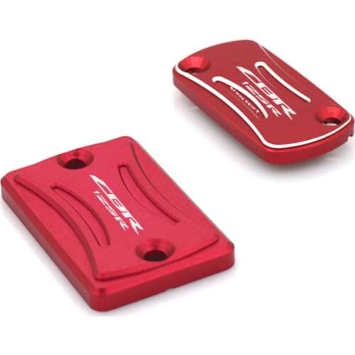 Front Rear Brake Fluid Reservoir Cover Cap For HONDA CBR125R CBR125 R CBR 125R 04-10 CBR250R 250R 11-13 Motor Accessories