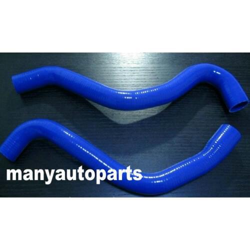 Blue silicone radiator hose for Nissan Patrol GU 3.0TD ZD30 Y61 Diesel Turbo