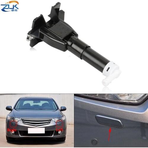 ZUK Front Bumper Headlight Headlamp Washer Nozzle For HONDA ACCORD Euro 2009-2012 CU1 CU2 OEM:76885-TL0-S01 76880-TL0-S01