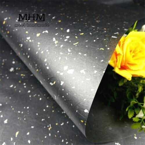 60*60cm Flower Wrapping Paper DIY Perfect Gift Wrapping Artwork Book Cover Decor 10PCS