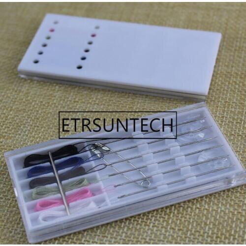 1000sets Sewing Threads Buttons Needles Sewing Tools & Accessory Tourist Holiday Hotel Disposable Sewing Kit