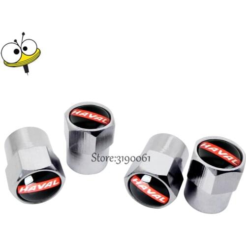 4 Pcs/set Accessories Car Styling Wheel Tire Valve Stem Caps For Haval Logo For Haval M2 M4 H1 H2 H3 H5 H6 Coupe Silah Tabanca