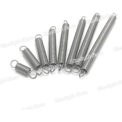 1Pcs Od 20mm Id 10mm Length 25-60mm Brown spring X heavy load Spiral Stamping Compression Die Helical Spring