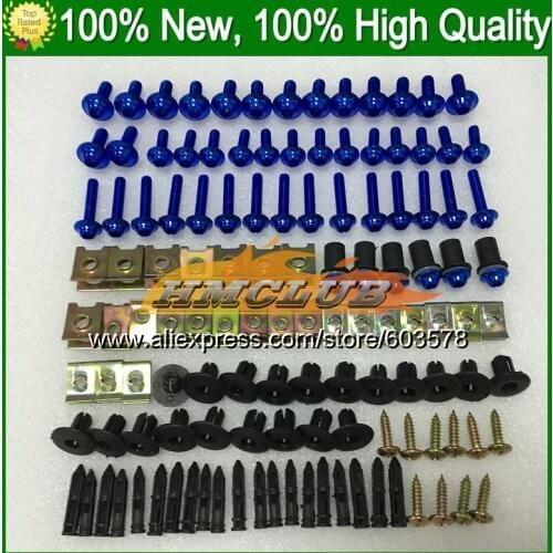 Fairing bolts full screw kit For SUZUKI GSXR750 GSXR600 11 12 13 14 GSXR 600 750 2011 2012 2013 2014 CL153 Nuts bolt screws Nut