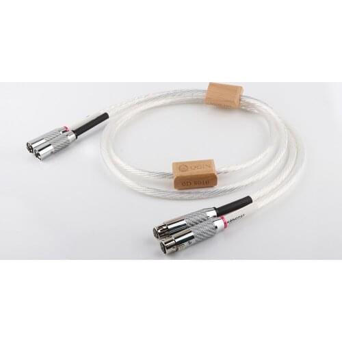 Supreme Reference interconnects Audio Cable With Carbon Fiber XLR Balanced Female To Male HIFI Cable
