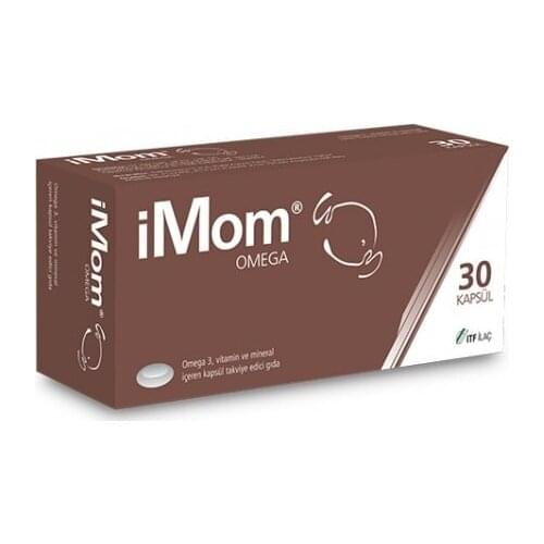 IMom Omega 3 30 Capsules