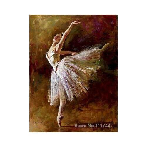 Canvas art Ballerina II Edgar Degas reproduction Paintings Handmade High Quality