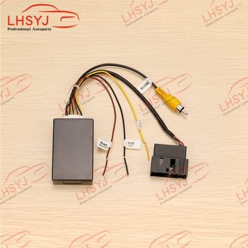 26 pins RGB To RCA/AV Converter Decoder Box Adapter for VW OEM Reverse Parking Rear View Camera