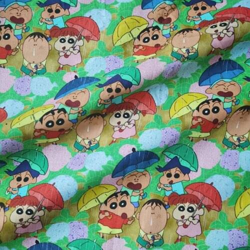 Beautiful Childrens Cotton Fabric Colourful Child In Umbrella Print Fabric Patchwork Sewing Material Diy Dress/Baby Clothing