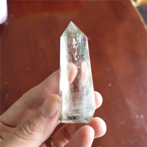 Phantom Crystal Tower Stone Island Pierre Wicca Decor Cristals Himalaya Spiritual Meditation Healing Piedras Natural Chakra Gift