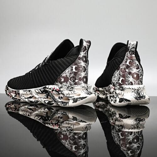 Cushioning Chunky Sneakers Running Shoes Men Mesh Zapatillas Deportivas Hombre For jogging Mens Trainers Men Sport Shoes Size 46