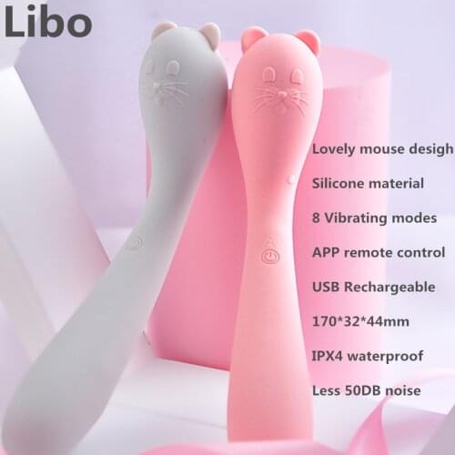 Loverly Mouse Sex vibrator APP remote control Clitor Sex toy for women Magic wand Dildo G-spot Massager Dropshipping