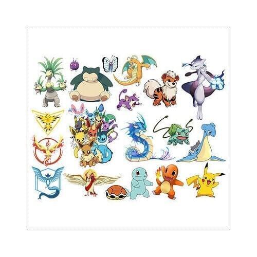 Cartoon Go Wall Sticker Removable Cartoon Go Family Wall Sticker Home Decals Vinyl Mural Kids Room Decor DIY