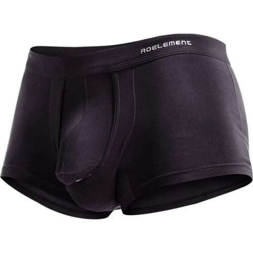 Men’s Breathe Underwear Separation Scrotum Physiological Underpants Male Panties Breathbale Shorts Hot Underwear Comfortable