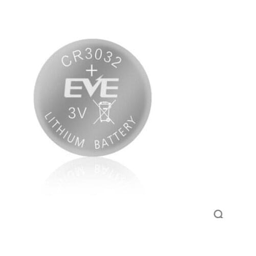 2PCS Button disposable CR3032 lithium manganese battery electric toy CR 3032 3V 500MAH