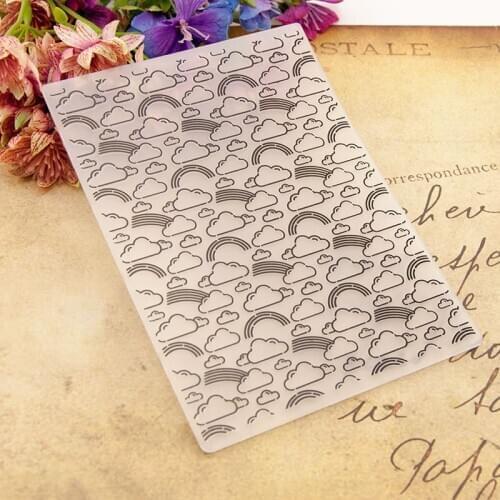 Craft Card Making Scrapbooking Embossing Folder Wedding Decoration Photo Album Paper Cards Plastic Template EM164