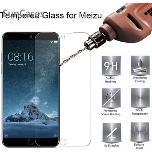Transparent Screen Protector Film on Meizu Pro 7 Plus 6 5 Phone Film Protective Tempered Glass for Meizu 16 Plus 15 Lite U10 U20