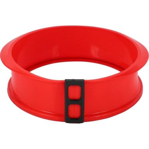 Silicone Springform Pan with Glass Base 3D Sugarcraft Fondant Cake Chocolate Muffin Mold Diy Baking Pastry Mould