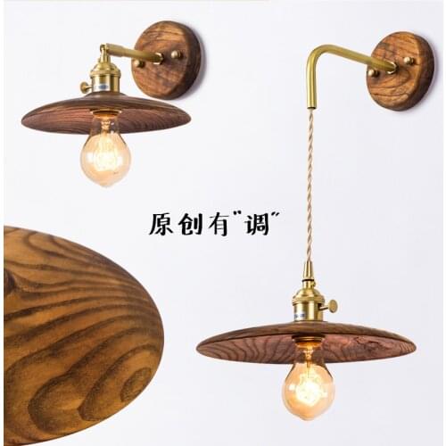 Loft light crystal bedside dining room aisle cabecero de cama luminaria de parede