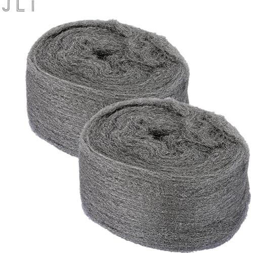 JLI 0000 Ultra Fine Steel Wool Metal Fibre Wool Pads For Wood and Stone Grinding Polishing Hand Tools