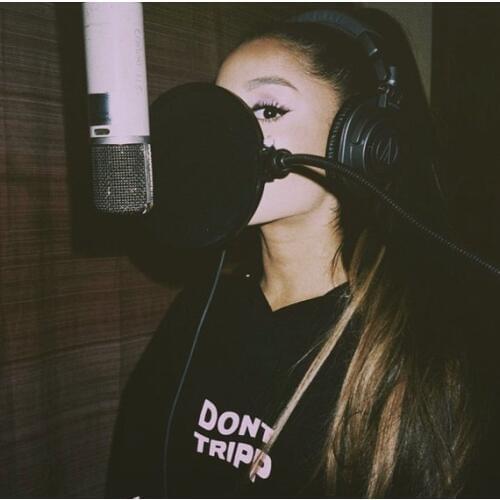 Skuggnas Dont Tripp Ariana Grande sweatshirt Long Sleeve aesthetic Black Women Spring Fashion Jumper hoodies harajuku tops