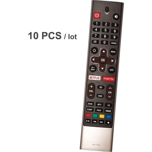10 PCS Original HS-7700J For Coocaa Skyworth Android Smart TV Voice Remote Control 58G2A G6 E6D E3 S5G Replace HS-7701J