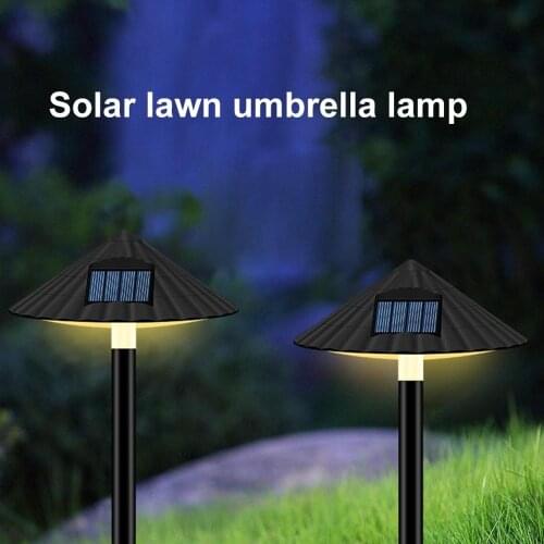 2Pack Solar Garden Lights 4LED Solar Ground Light Underground Lawn Lamp Light Sensing Landscape Lamps for Outdoor Lawn Pathway