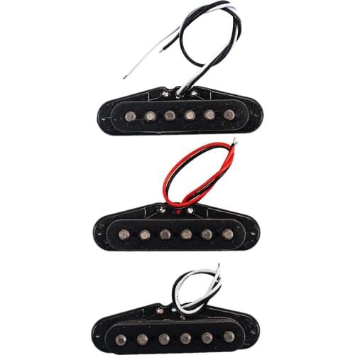 3 Pieces Alnico 5 V Single Coil Pickup Neck/Middle/Bridge for ST Electric Guitar