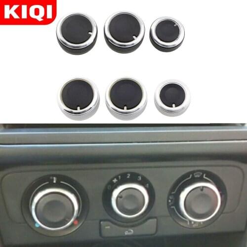 3Pcs AC Conditioning Air Knob Fit for Skoda Superb Octavia MK1 Car Air Condition Heat Control Switch Knobs Accessories