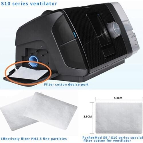 30Pcs Disposable Air Filters Premium Disposable Universal Replacement Filters for ResMed AirSense 10 AirCurve10 S9