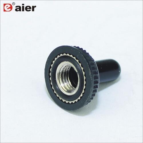 5Pcs/10Pcs Dust Water Proof Cover Rubber Cap WPC-05 6MM High Quality Black For MTS M6X0.75 Toggle Switch Home Tools Accessories