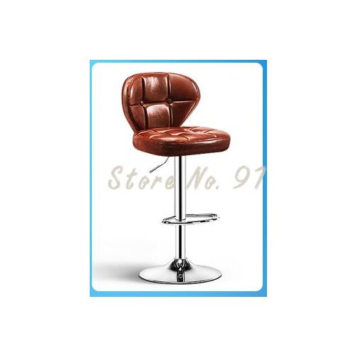 Bar Chair Lift Front Desk Cashier Bar Stool Fashion Bar Chair Swivel High Stool Simple Bar Stool Back Chair