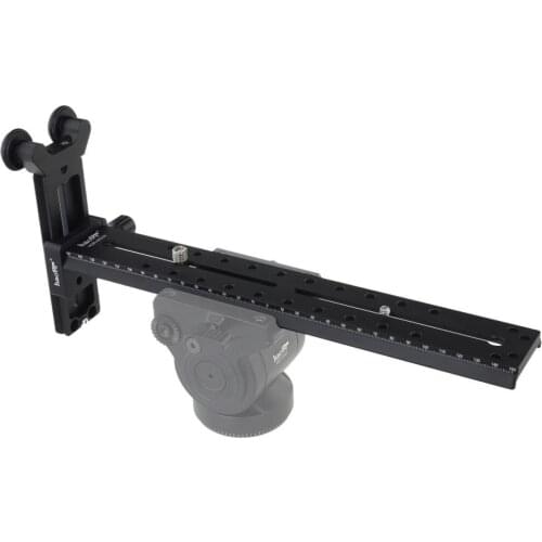 Haoge 300mm Y-type Telephoto Lens Support Bracket for Benro KH-25 KH-26 S2 S4 S6 S8,Sirui VH15 VH10 VH-20 BCH-20 V125