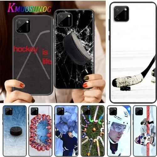 Hockey Sport Silicone Cover For Realme V15 X50 X7 X3 Superzoom Q2 C11 C3 7i 6i 6s 6 Global Pro 5G Phone Case