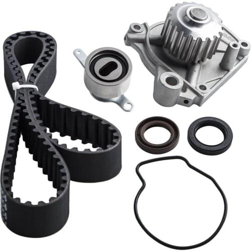 Water Pump Kit + Timing Belt Fit 92-95 for Honda Civic EX Si De So Si 1.6 SOHC D16Z6 Timing belt/Pulley kit Auto Car Parts