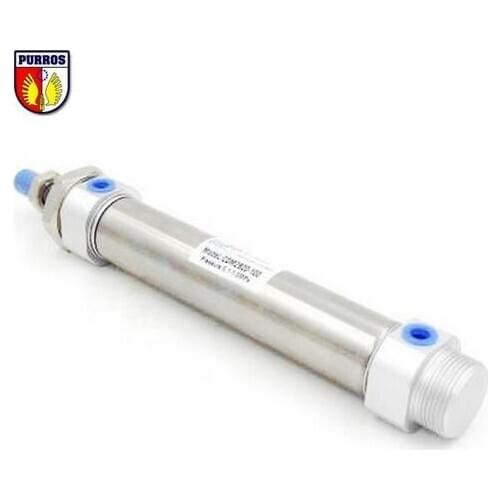 CDM2B 32 Stainless steel Mini cylinder, Bore: 32mm, Stroke: 200/250/300/350/400/450/500mm