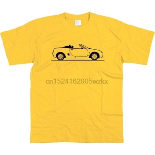 Motorholics Mens Original Sketch MG F T-Shirt S - 5XL