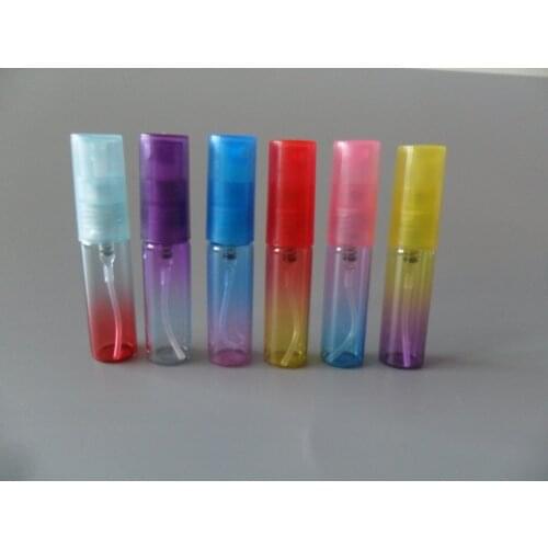 DHL Free Shipping 300pcs/lot 5ml Mist Perfume Bottles Glass Empty Bottles In Refilable Mini Spray Bottles Atomizer For Fragrance