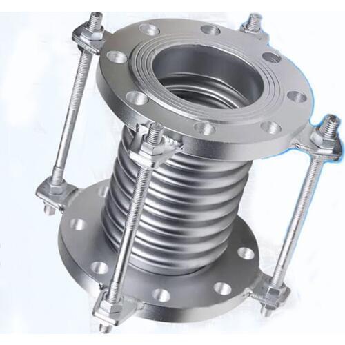 SUS304 Metal Bellows Expansion Joint PN10 Axial Direction Inner Pressure DN80 DN100 DN150 DN200