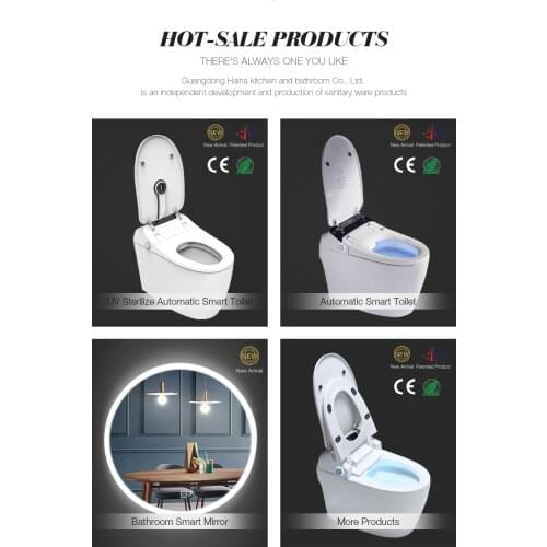 SALA New Russian Wc Smart Toilet 110v Strapo,Motion Sensor Toilet Sanitary Floor Flush Smart Toilet